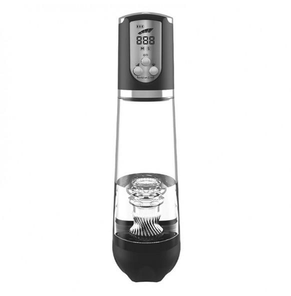 Electric LCD Digital Intelligent High-Vacuum Penis Pump (Chargeable - Black) Electric LCD Digital Intelligent High-Vacuum Penis Pump (Chargeable - Black)